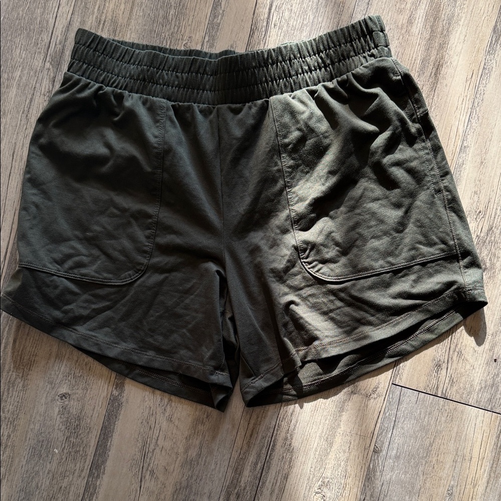 All in Motion women's Olive Athletic Shorts